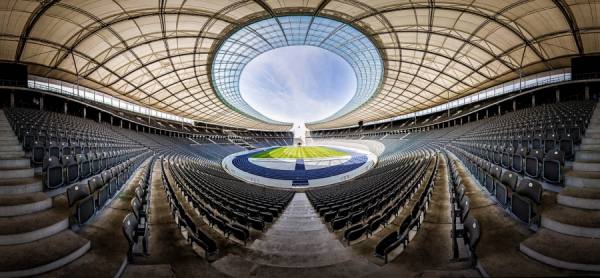 Photograph Vaans Ruijten  Berlin Olympiastadium on One Eyeland
